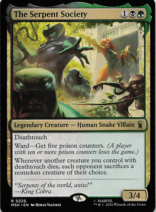 The Serpent Society | Near Mint / English / Normal