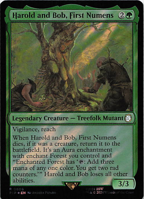 Harold and Bob, First Numens (Extended Art) (Surge Foil)
