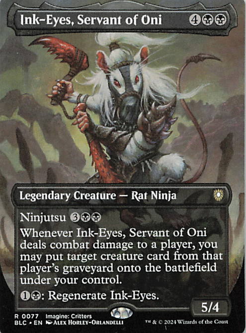 Ink-Eyes, Servant of Oni (Borderless)