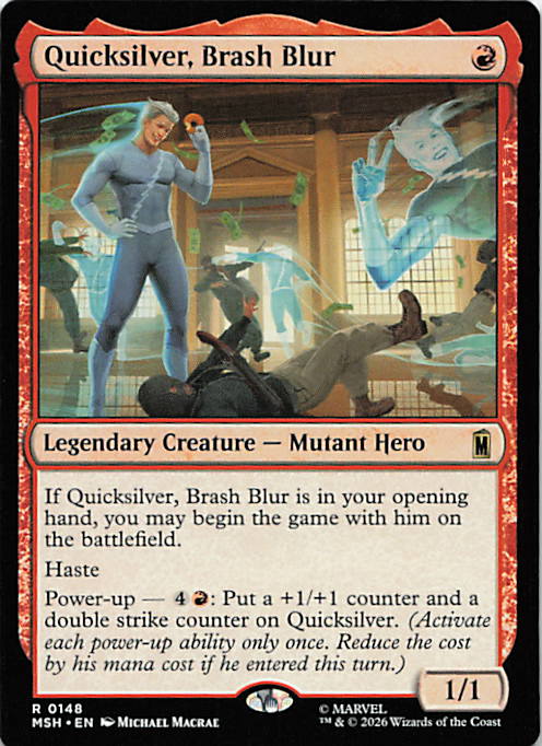 Quicksilver, Brash Blur | Near Mint / English / Normal