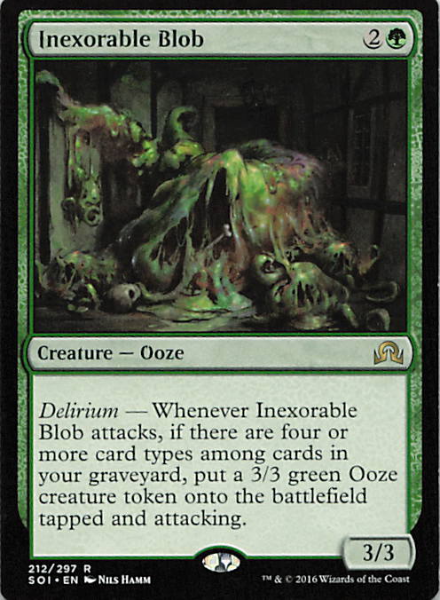 Inexorable Blob