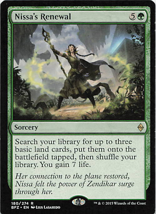 Nissa's Renewal
