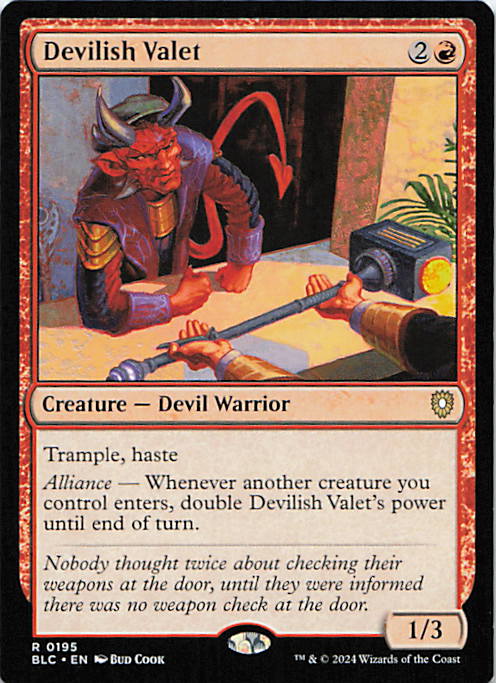 Devilish Valet