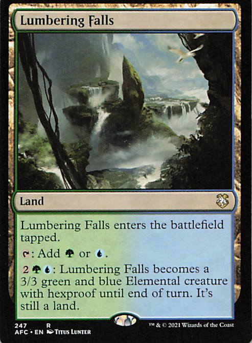 Lumbering Falls