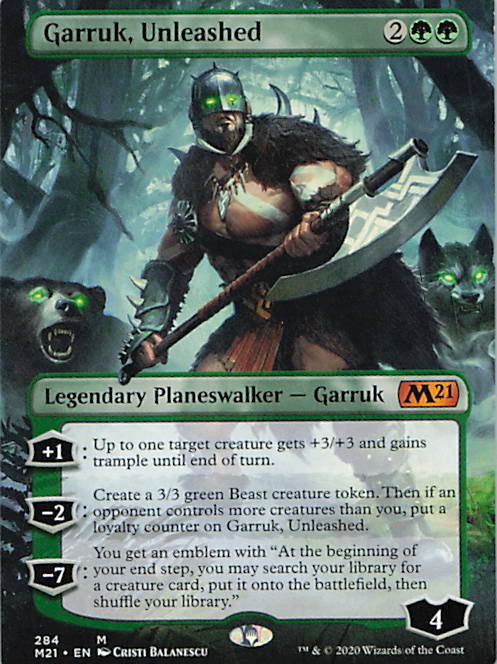 Garruk, Unleashed (Borderless)