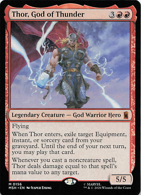 Thor, God of Thunder