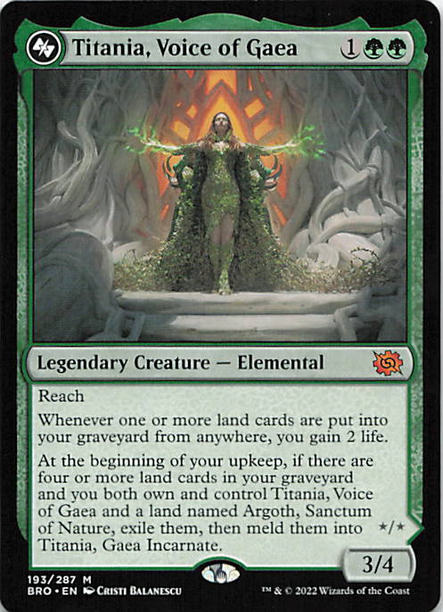 Titania, Voice of Gaea