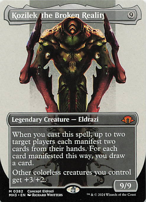Kozilek, the Broken Reality (Borderless)