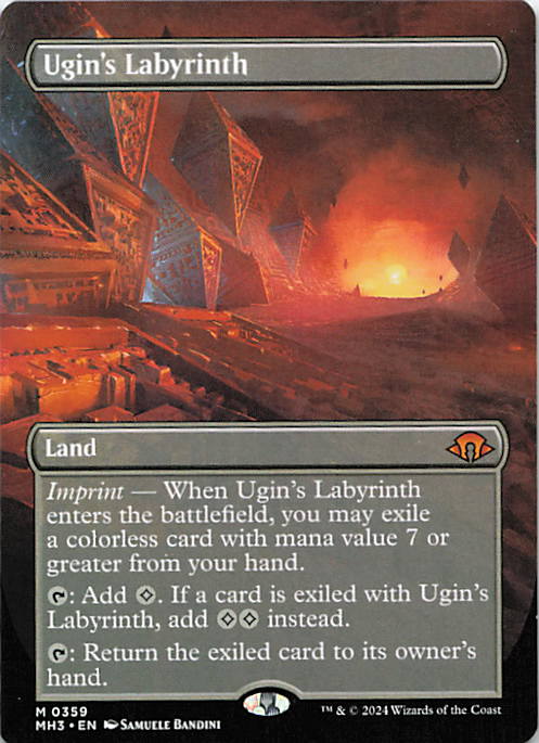 Ugin's Labyrinth (Borderless)