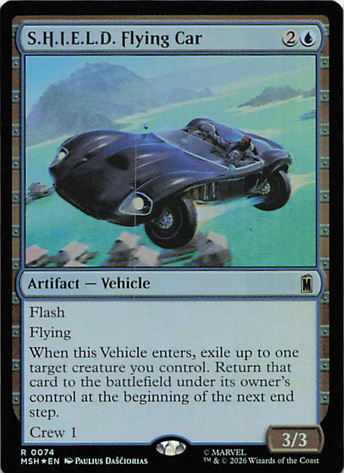 S.H.I.E.L.D. Flying Car