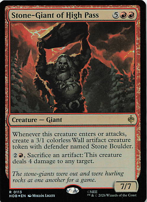Stone-Giant of High Pass