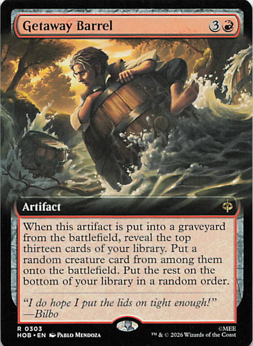 Getaway Barrel (Extended Art)