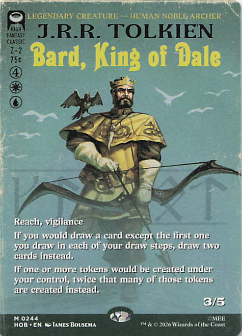 Bard, King of Dale (Borderless)