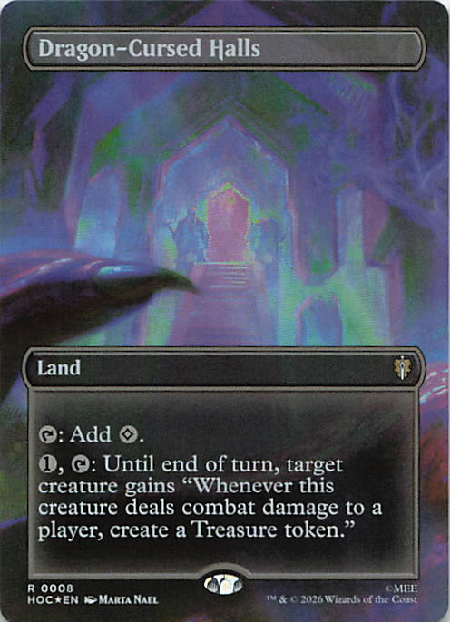 Dragon-Cursed Halls (Borderless)