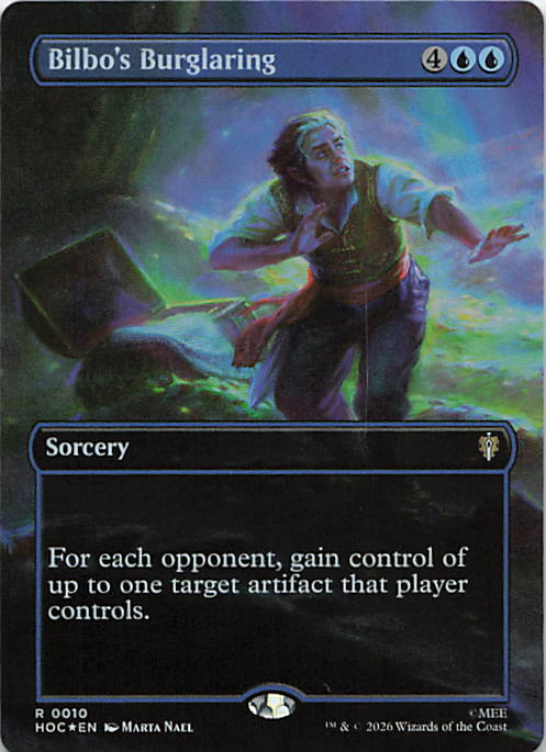 Bilbo's Burglaring (Borderless)