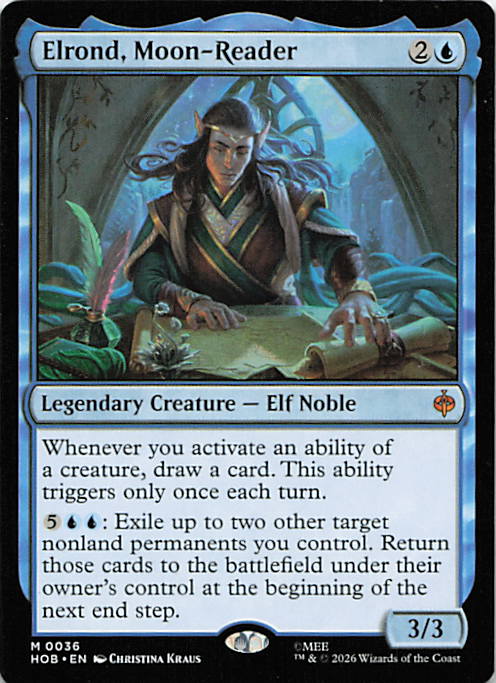 Elrond, Moon-Reader