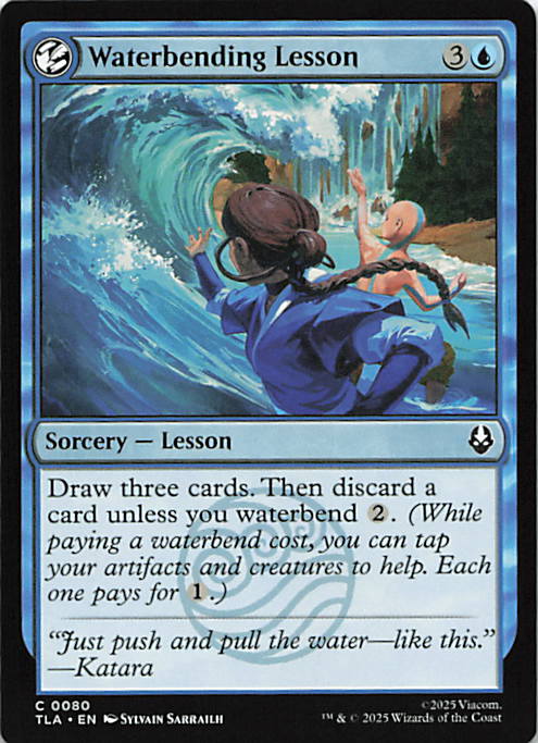 Waterbending Lesson