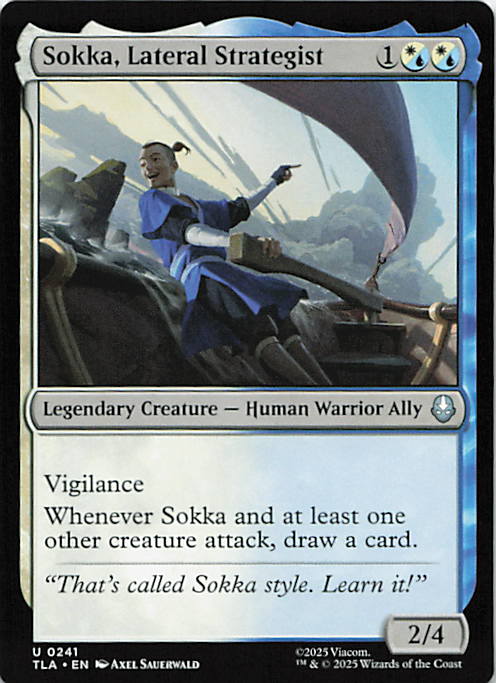 Sokka, Lateral Strategist