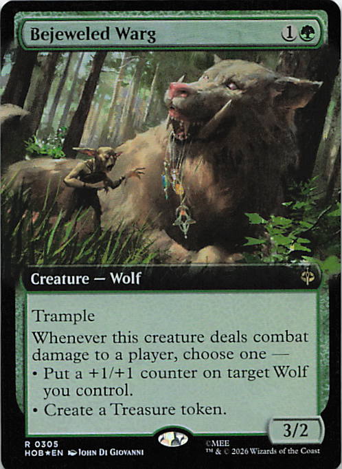 Bejeweled Warg (Extended Art)
