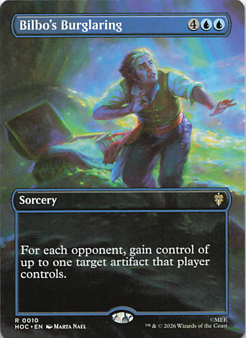 Bilbo's Burglaring (Borderless)