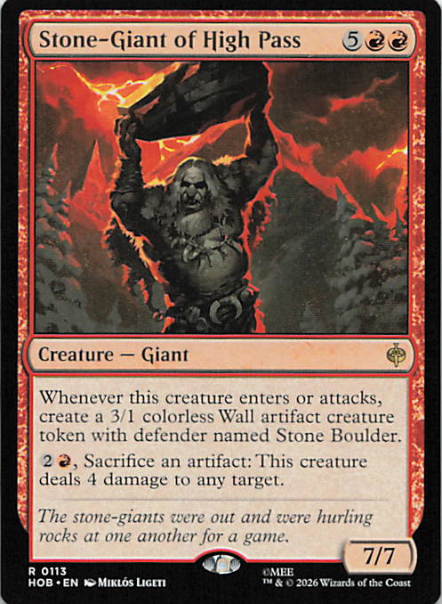 Stone-Giant of High Pass