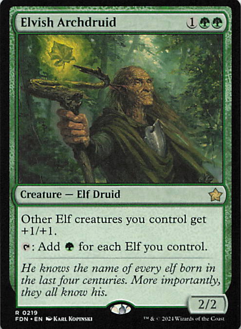 Elvish Archdruid