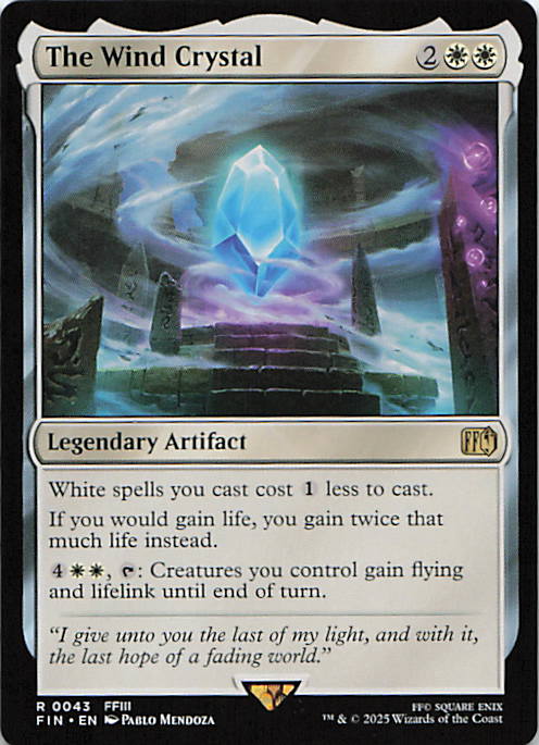 The Wind Crystal | Near Mint / English / Normal
