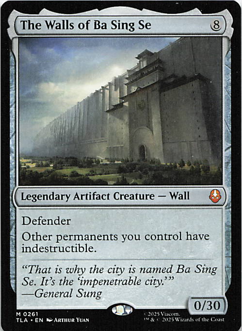 The Walls of Ba Sing Se