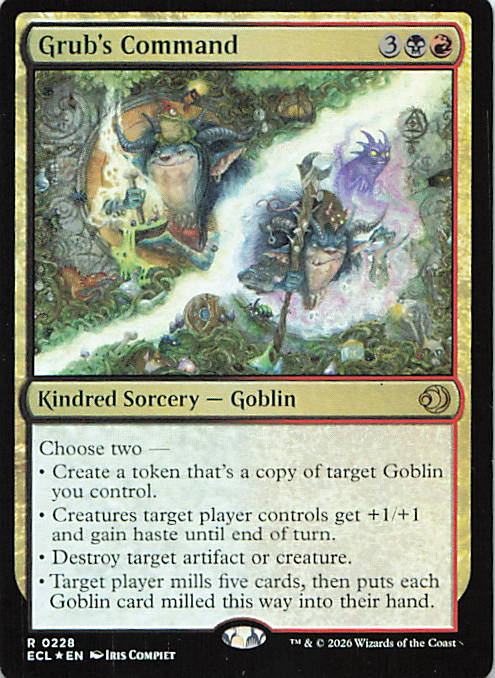 Grub's Command | Near Mint / English / Foil