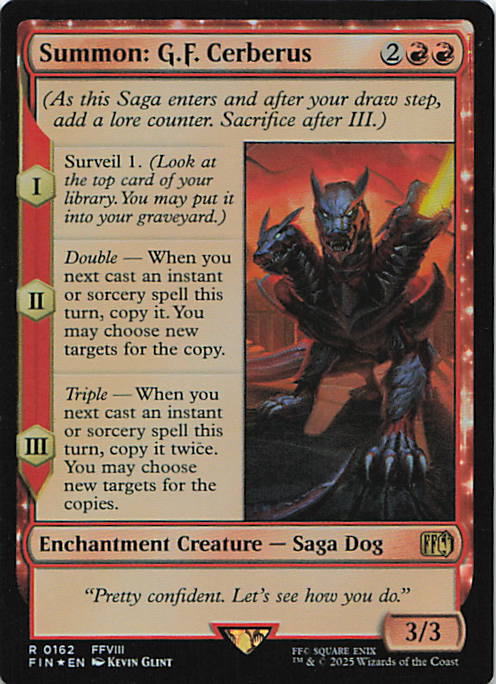 Summon: G.F. Cerberus
