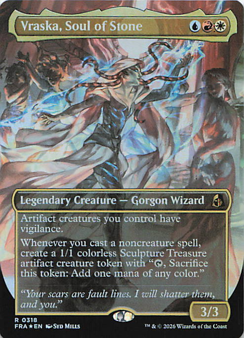 Vraska, Soul of Stone (Borderless) | Near Mint / English / Foil