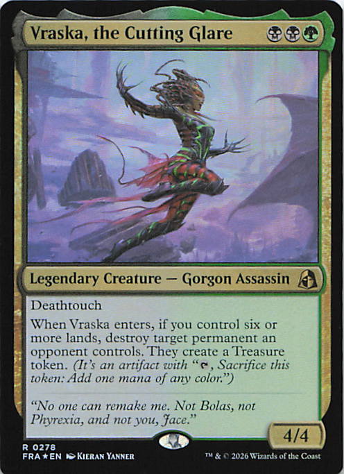 Vraska, the Cutting Glare | Near Mint / English / Foil