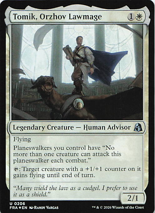 Tomik, Orzhov Lawmage | Near Mint / English / Foil