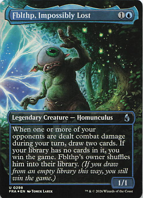 Fblthp, Impossibly Lost (Borderless) | Near Mint / English / Foil