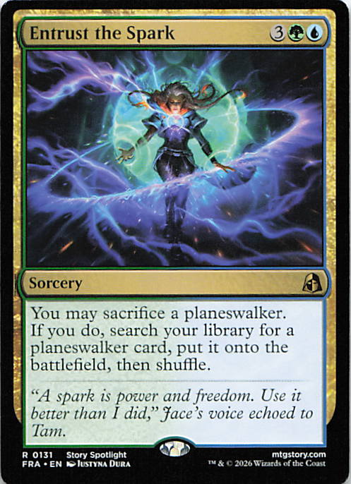 Entrust the Spark | Near Mint / English / Normal