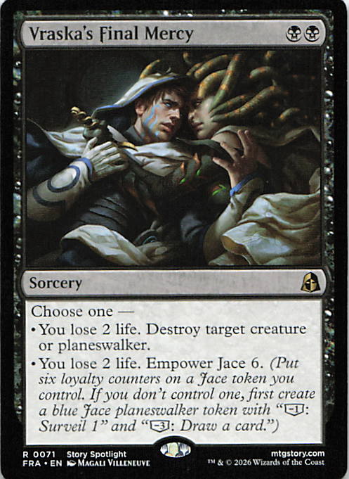 Vraska's Final Mercy | Near Mint / English / Normal