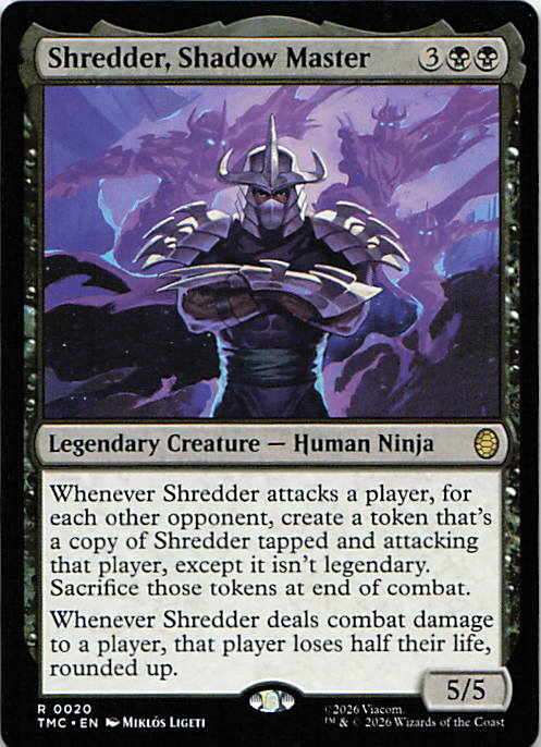 Shredder, Shadow Master