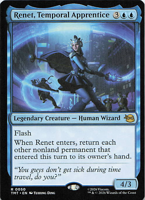 Renet, Temporal Apprentice