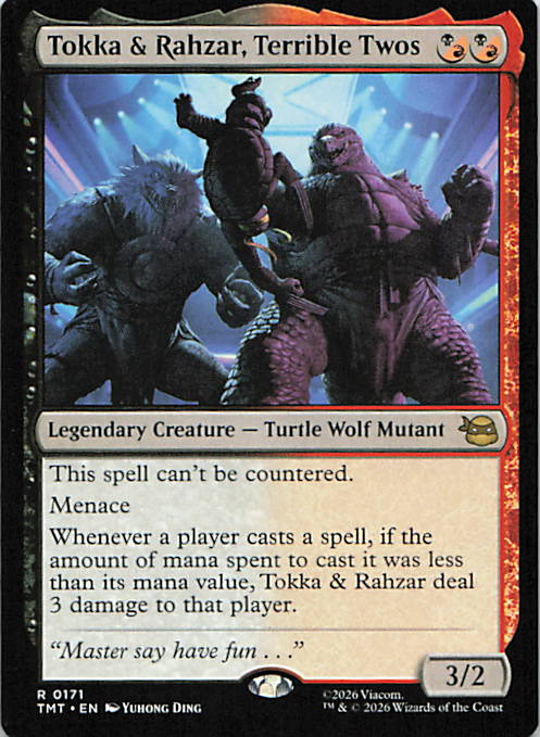 Tokka & Rahzar, Terrible Twos