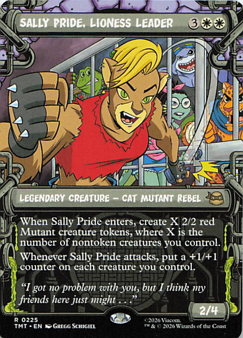 Sally Pride, Lioness Leader (Showcase)
