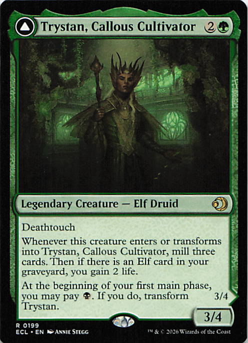 Trystan, Callous Cultivator