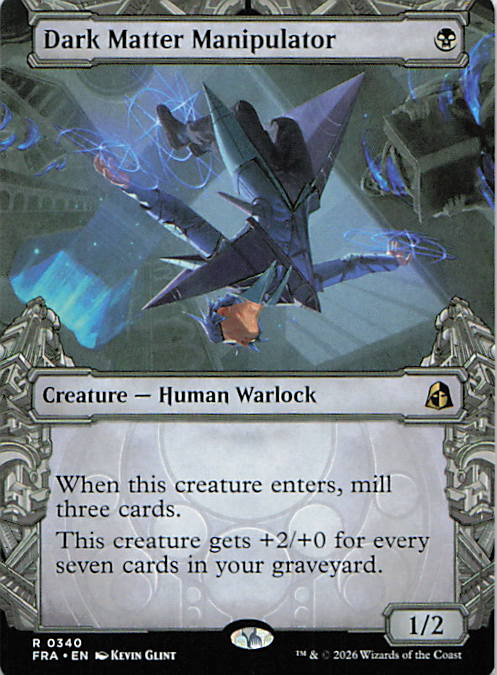 Dark Matter Manipulator (Showcase) | Near Mint / English / Normal