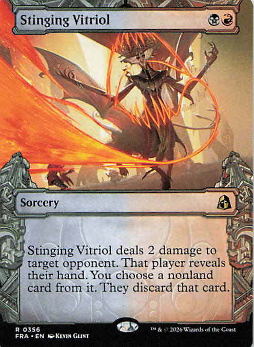 Stinging Vitriol (Showcase) | Near Mint / English / Normal
