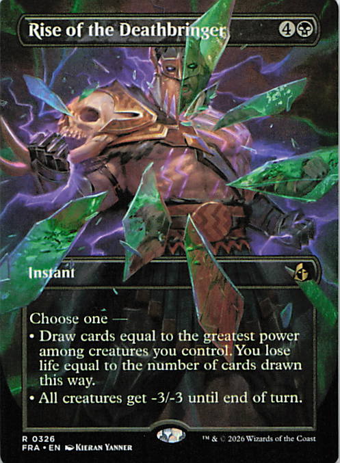 Rise of the Deathbringer (Borderless) | Near Mint / English / Normal