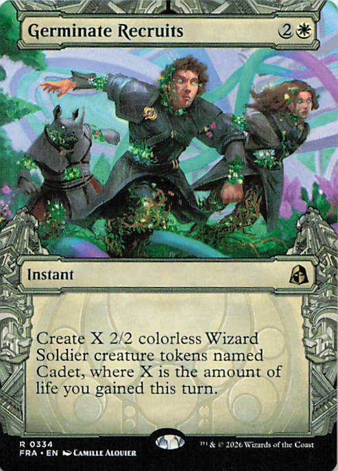Germinate Recruits (Showcase) | Near Mint / English / Normal