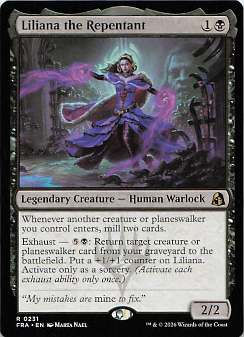 Liliana the Repentant | Near Mint / English / Normal