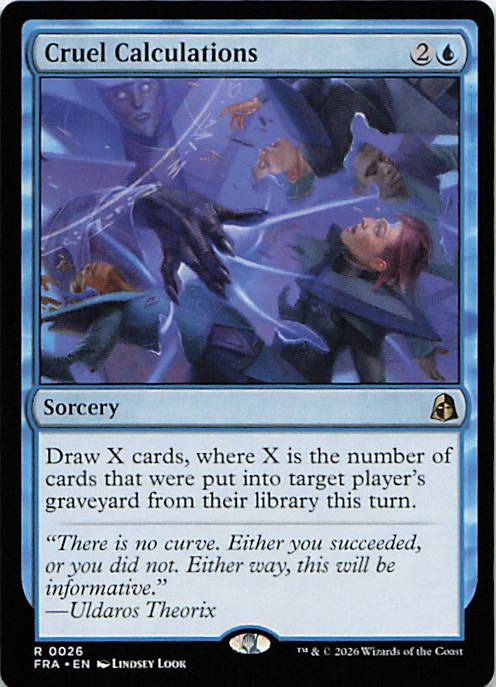 Cruel Calculations | Near Mint / English / Normal