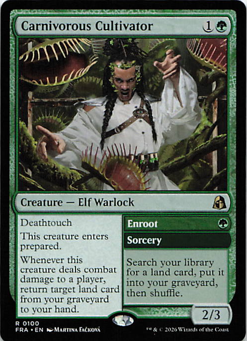 Carnivorous Cultivator | Near Mint / English / Normal