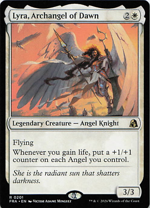 Lyra, Archangel of Dawn | Near Mint / English / Normal