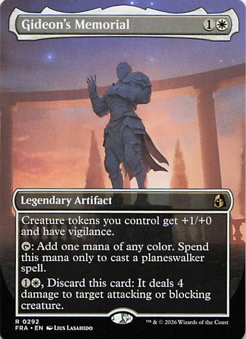 Gideon's Memorial (Borderless) | Near Mint / English / Normal